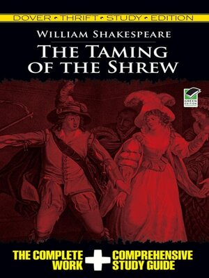 cover image of The Taming of the Shrew Thrift Study Edition